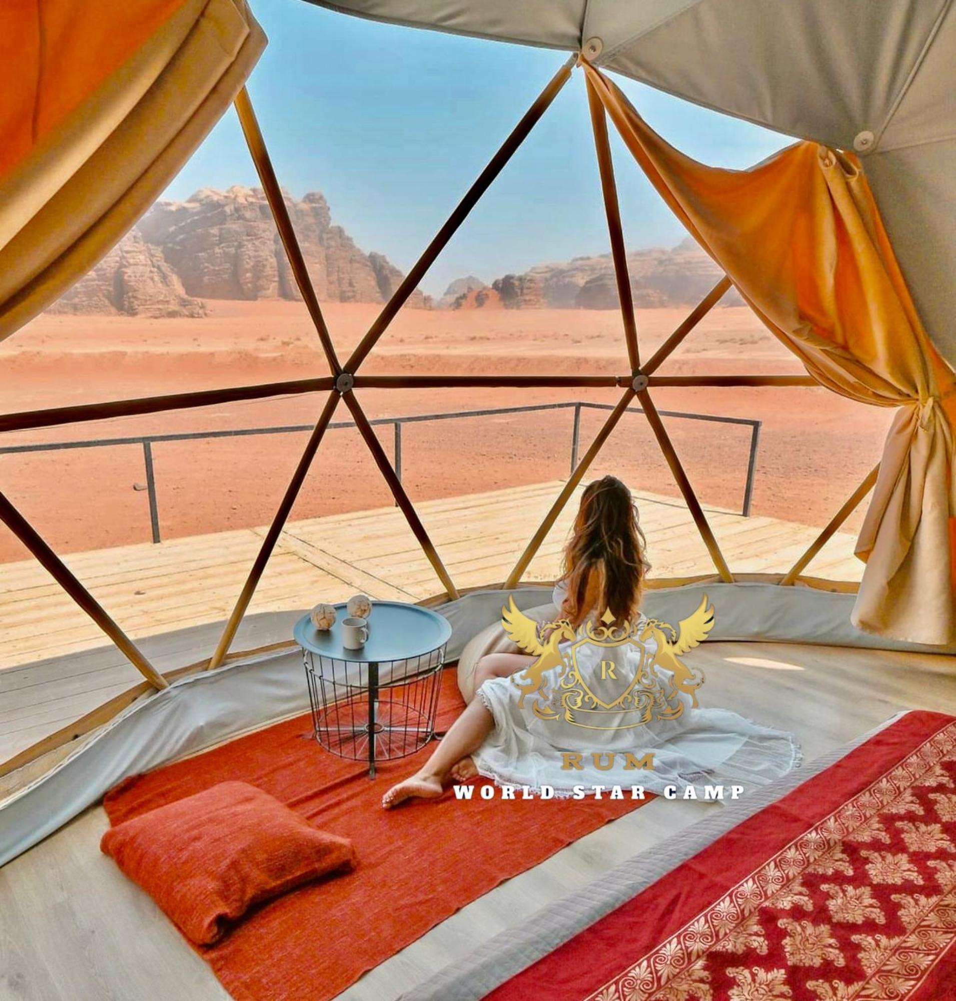 Aparthotel Rum Mountain Luxury Camp Wadi Rum Exterior foto