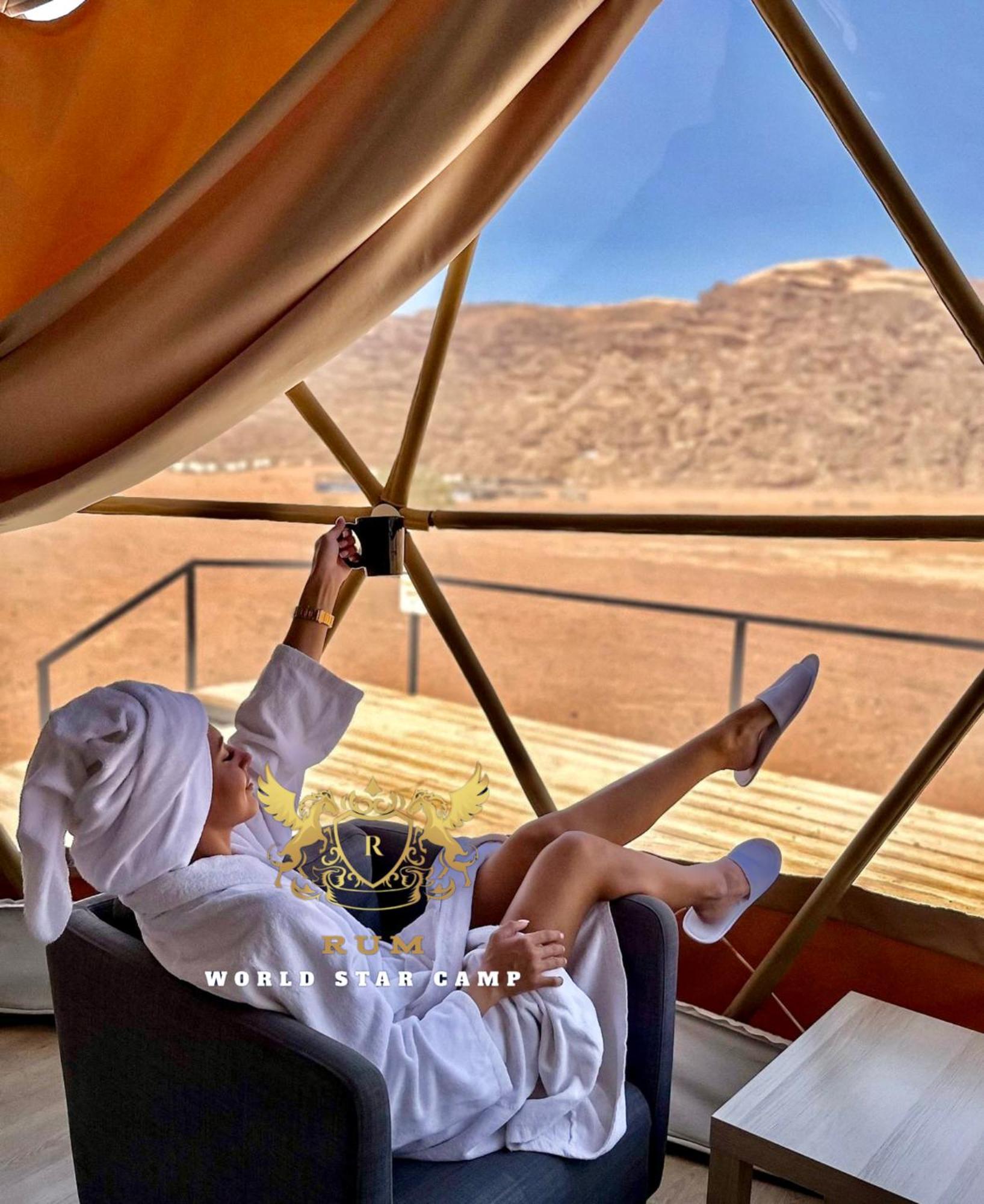 Aparthotel Rum Mountain Luxury Camp Wadi Rum Exterior foto