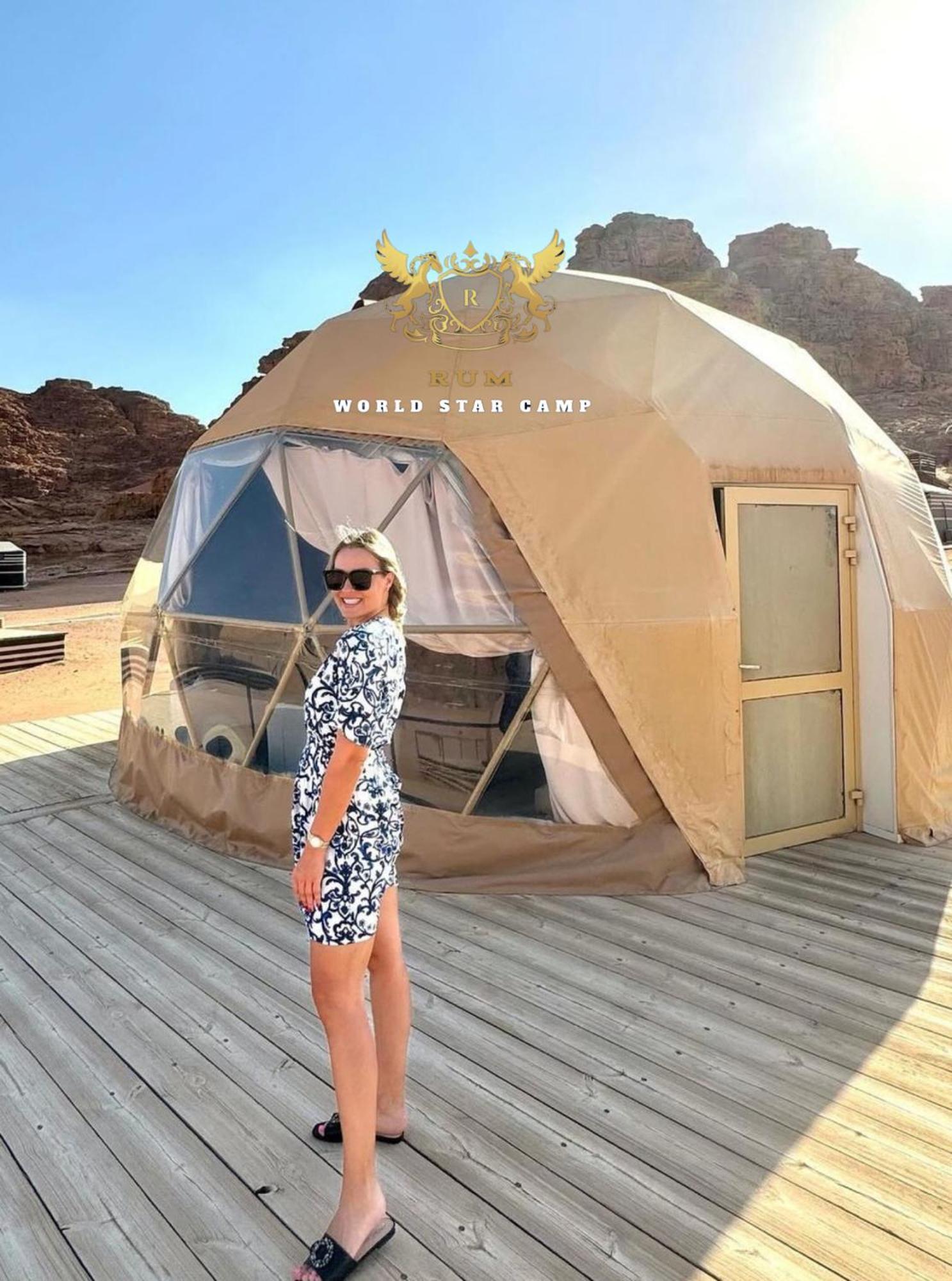 Aparthotel Rum Mountain Luxury Camp Wadi Rum Exterior foto